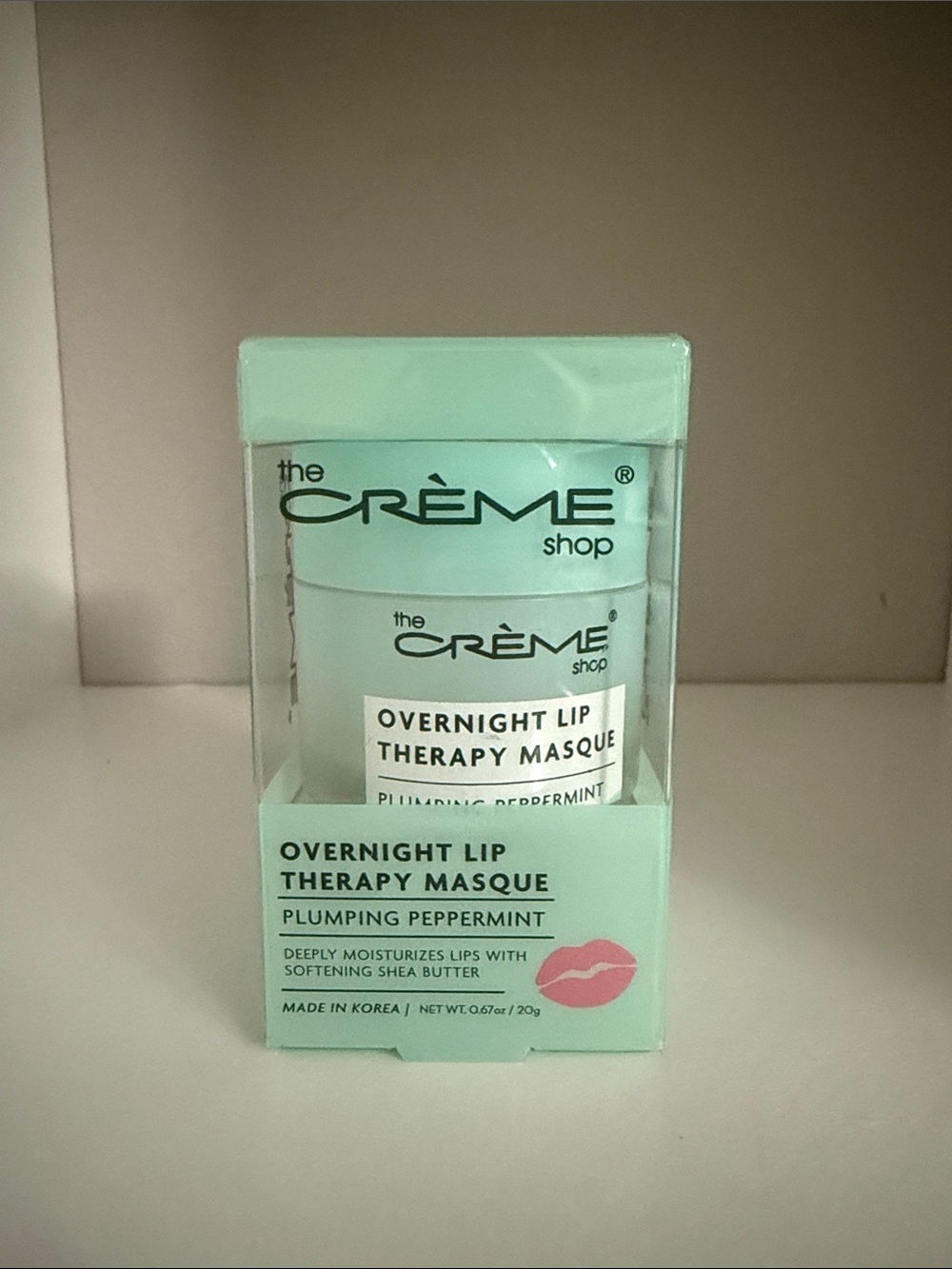 The Crème Shop Overnight Lip Therapy Masque - Mint